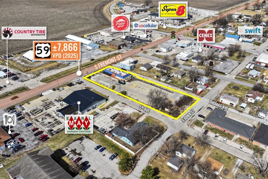 More Photos Of 225 S Fremont St, Shenandoah Fast Food For Sale