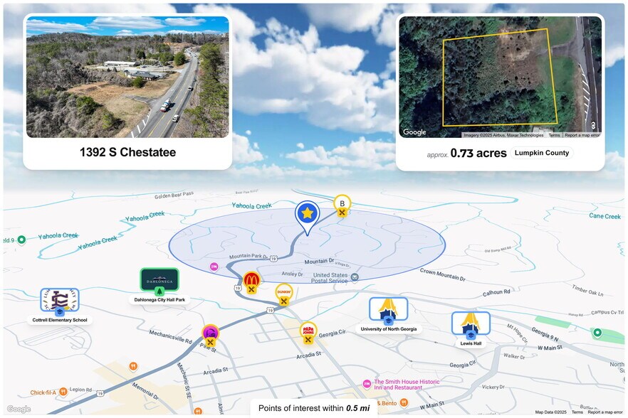 More Photos Of 1392 Chestatee Street, Dahlonega Land For Sale