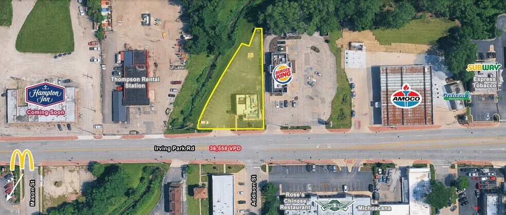 More Photos Of 123 W Irving Park Rd, Bensenville Fast Food For Sale
