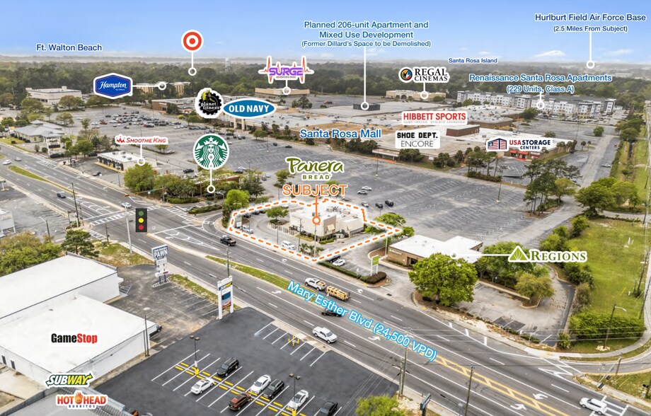 More Photos Of 350 Mary Esther Blvd, Mary Esther Freestanding For Sale