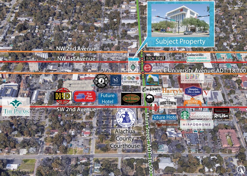 More Photos Of 104 N Main St, Gainesville Land For Lease