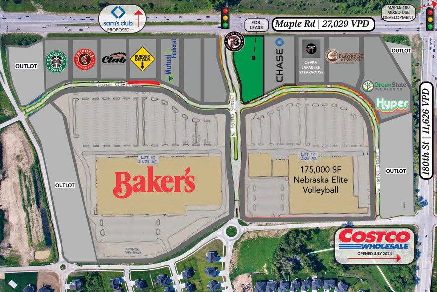 More Photos Of 180th & Maple, Elkhorn Land For Lease