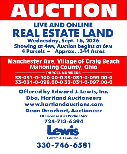 More Photos Of 17911 Davis Rd, Lake Milton Land For Sale
