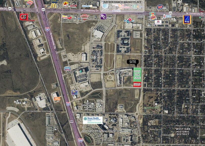 More Photos Of NEC Bonnie Brae Rd, Denton Land For Sale