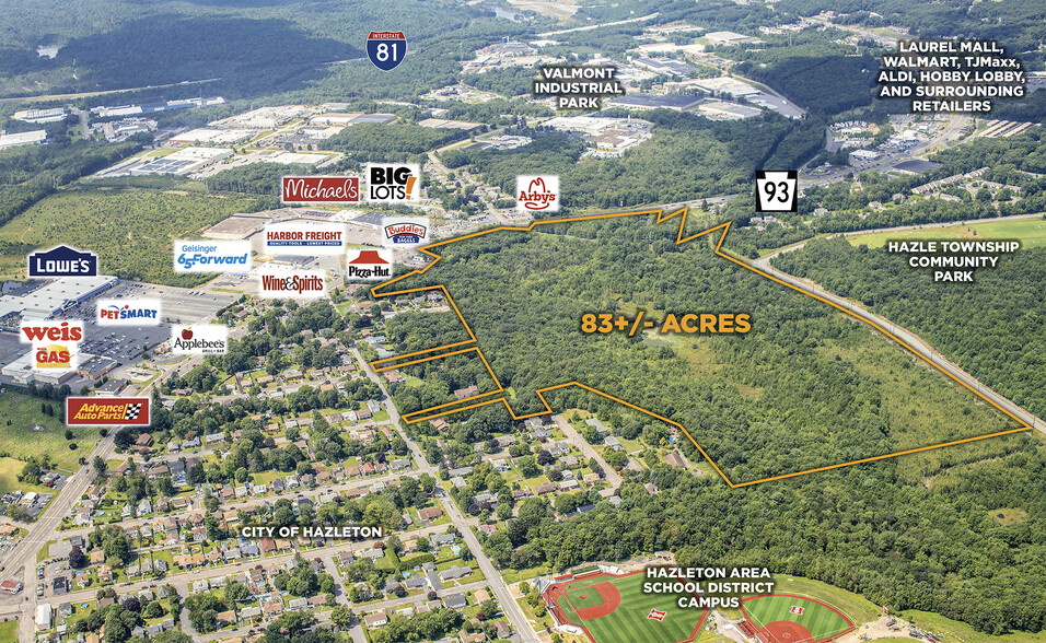 Primary Photo Of Route 93, West Hazleton Land For Sale