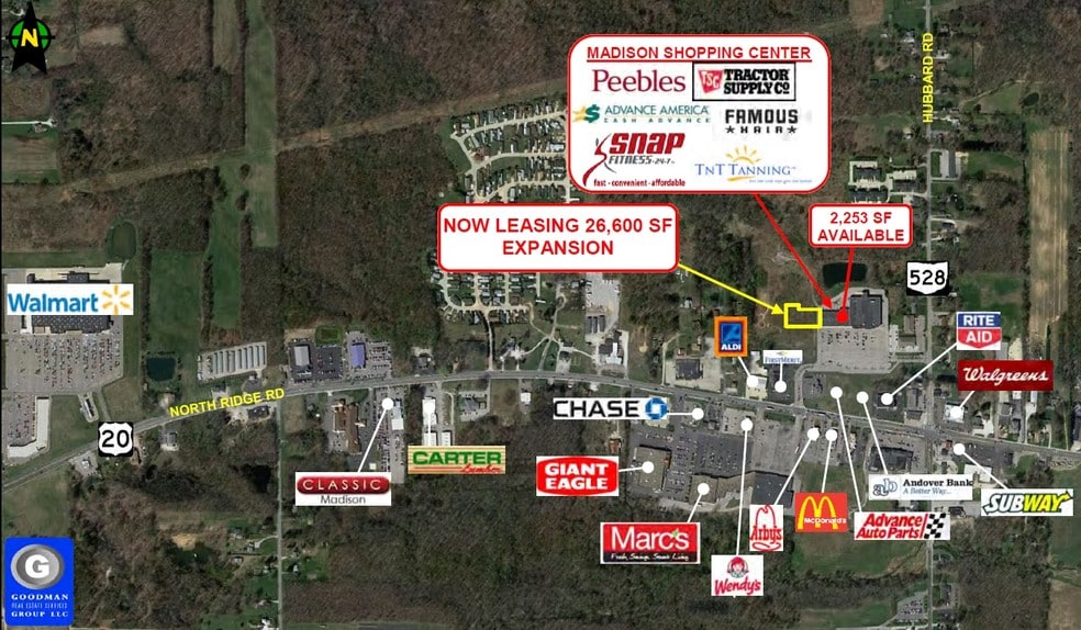 More Photos Of 6581-6601 N Ridge Rd, Madison Unknown For Lease