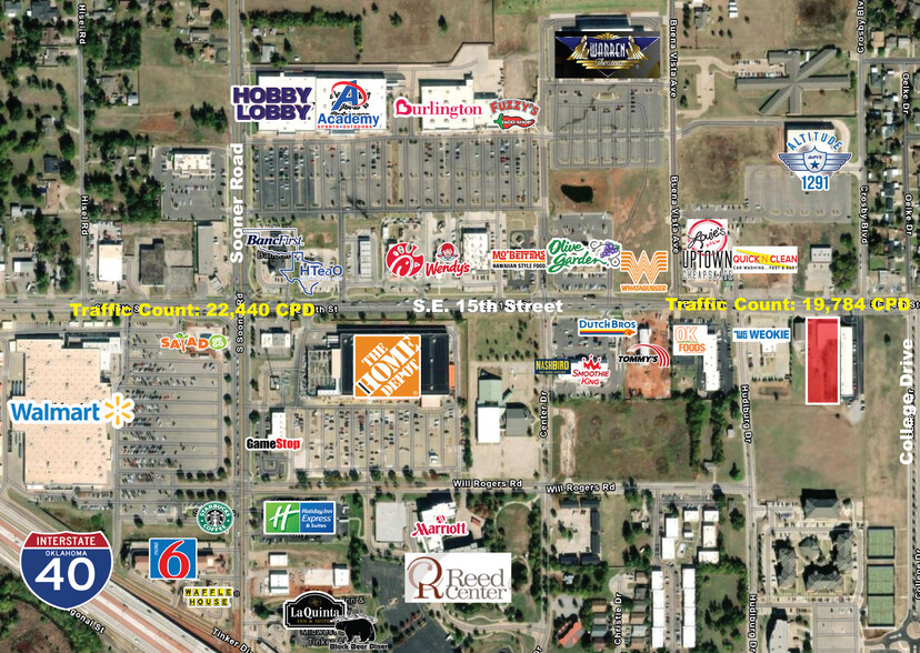 Primary Photo Of 6208 SE 15th St, Midwest City Land For Sale