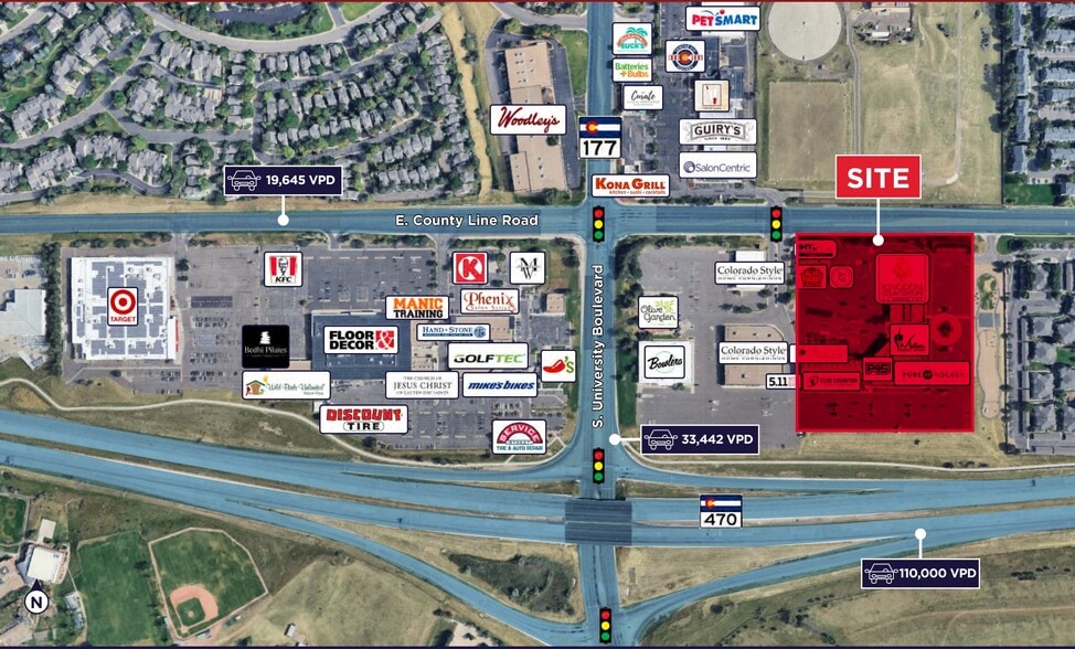 More Photos Of 2660 E County Line Rd, Highlands Ranch Land For Lease
