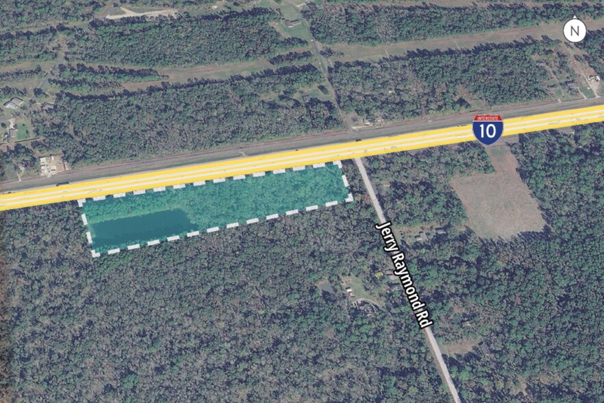 More Photos Of I-10 & Jerry Raymond Rd., Wallisville Land For Sale