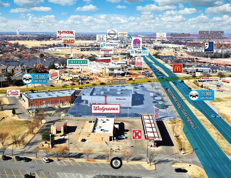 Primary Photo Of 7930 NW Expressway St, Oklahoma City Drugstore For Sale