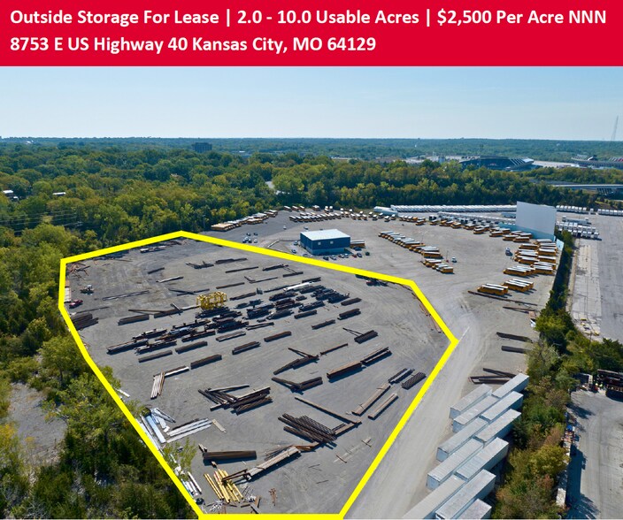 Primary Photo Of 8753 E US 40 Hwy, Kansas City Land For Lease