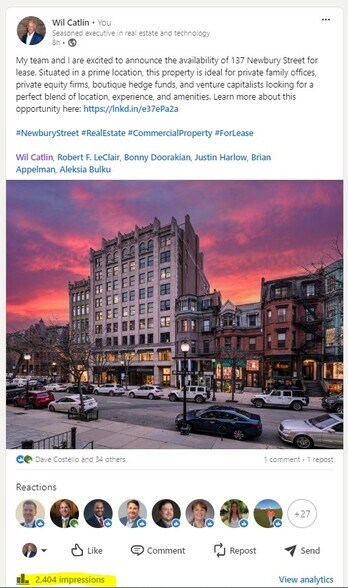 More Photos Of 137-141 Newbury St, Boston Office Residential For Lease