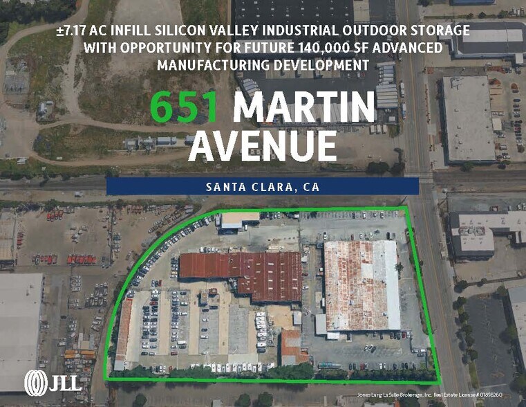 Primary Photo Of 651 Martin Ave, Santa Clara Land For Lease