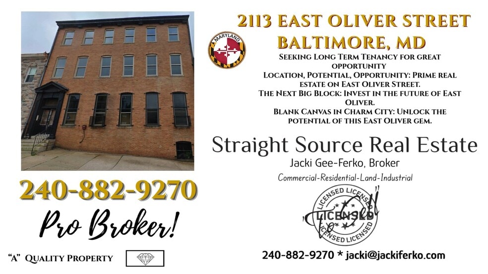 Primary Photo Of 2113 E Oliver St, Baltimore Manufacturing For Lease
