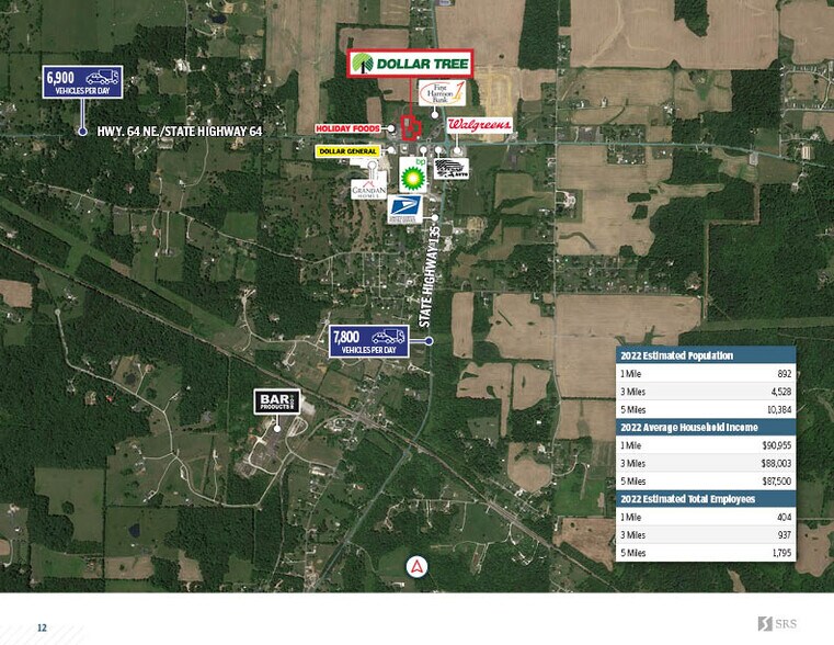 More Photos Of 1470 Highway 64 NE, New Salisbury Freestanding For Sale