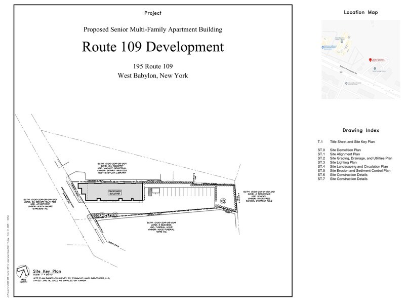 Primary Photo Of 195 Route 109, West Babylon Land For Sale