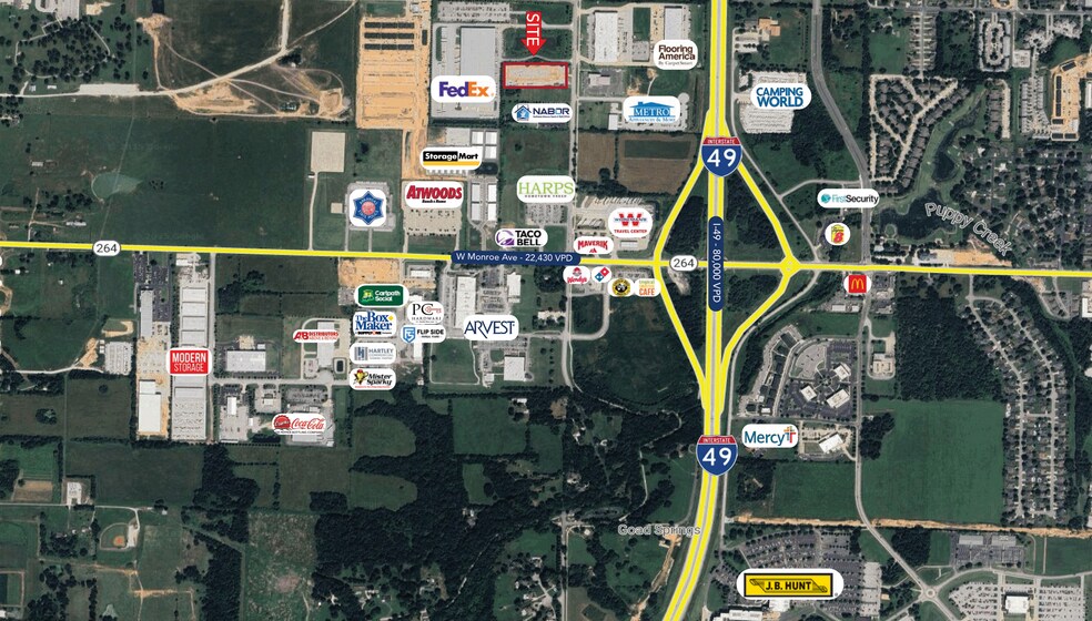 More Photos Of 322 N Goad Springs St, Lowell Light Distribution For Lease