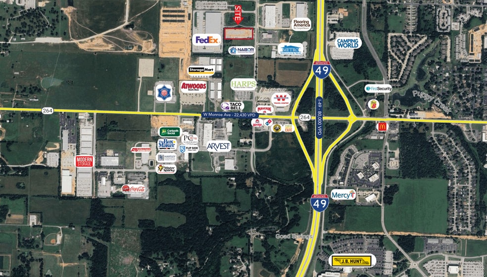 More Photos Of 322 N Goad Springs St, Lowell Light Distribution For Lease