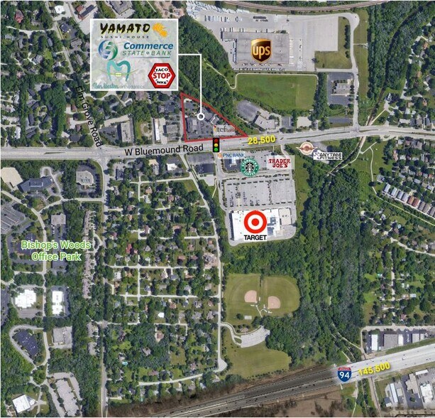 More Photos Of 12900-12960 W Bluemound Rd, Elm Grove General Retail For Lease