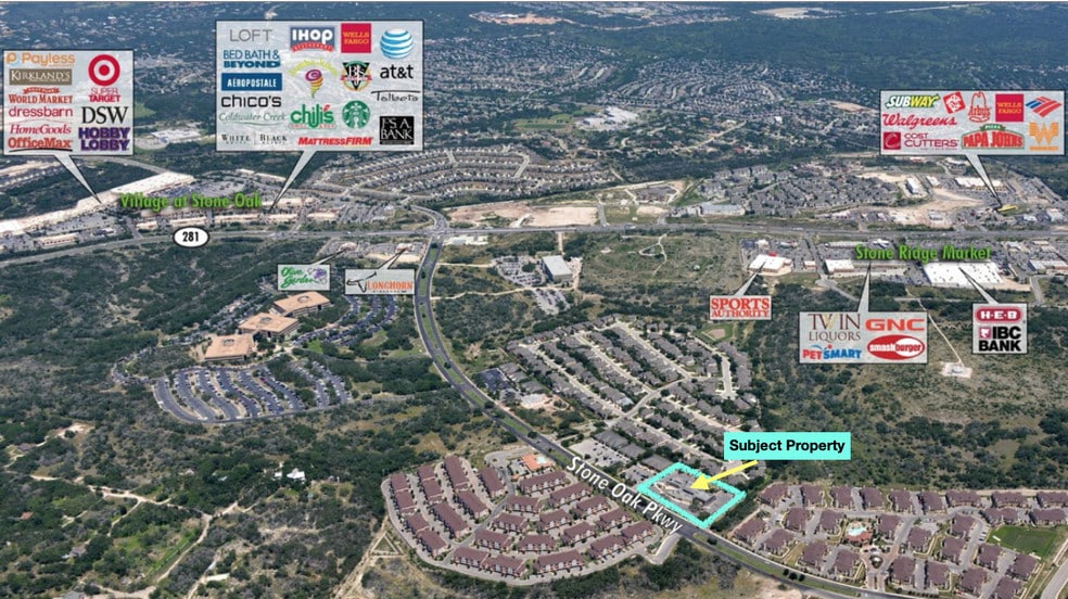 More Photos Of 20626 Stone Oak Pky, San Antonio Storefront Retail Office For Lease
