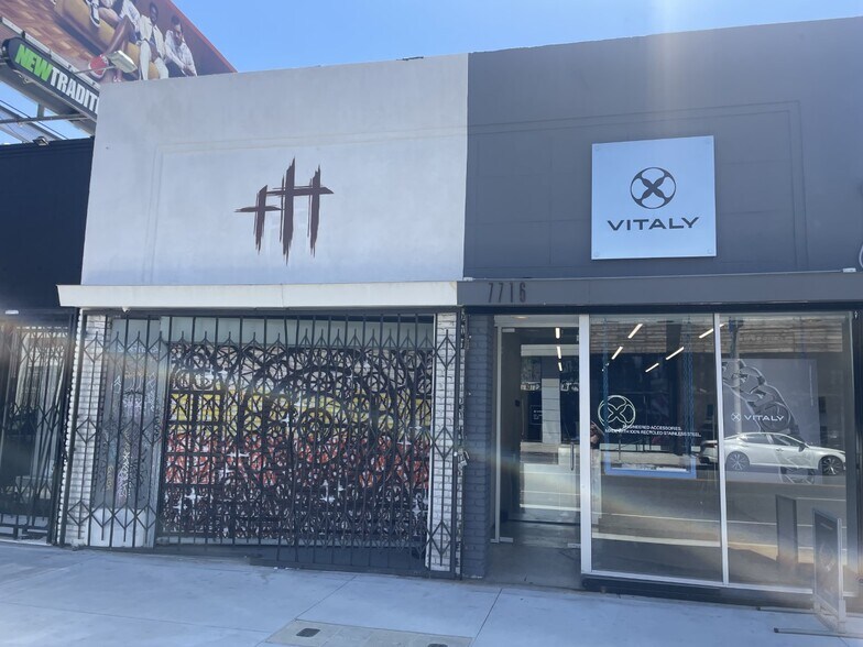 Primary Photo Of 7714-7716 Melrose Ave, Los Angeles Freestanding For Lease