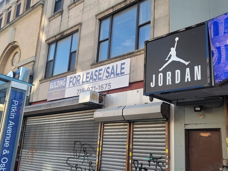 More Photos Of 1746 Pitkin Ave, Brooklyn Storefront Retail Office For Sale