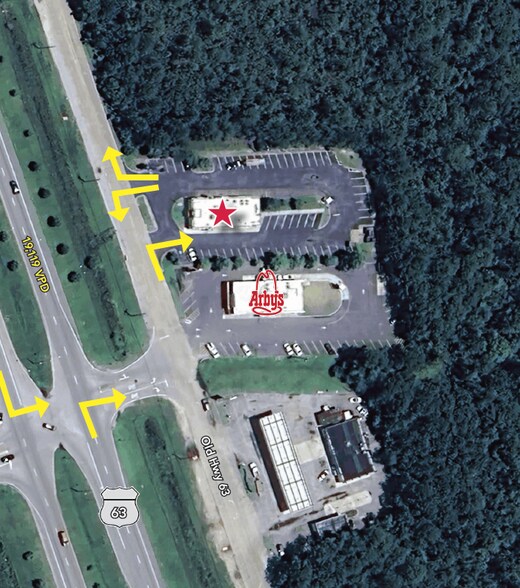 More Photos Of 6600 N Highway 63, Moss Point Fast Food For Lease