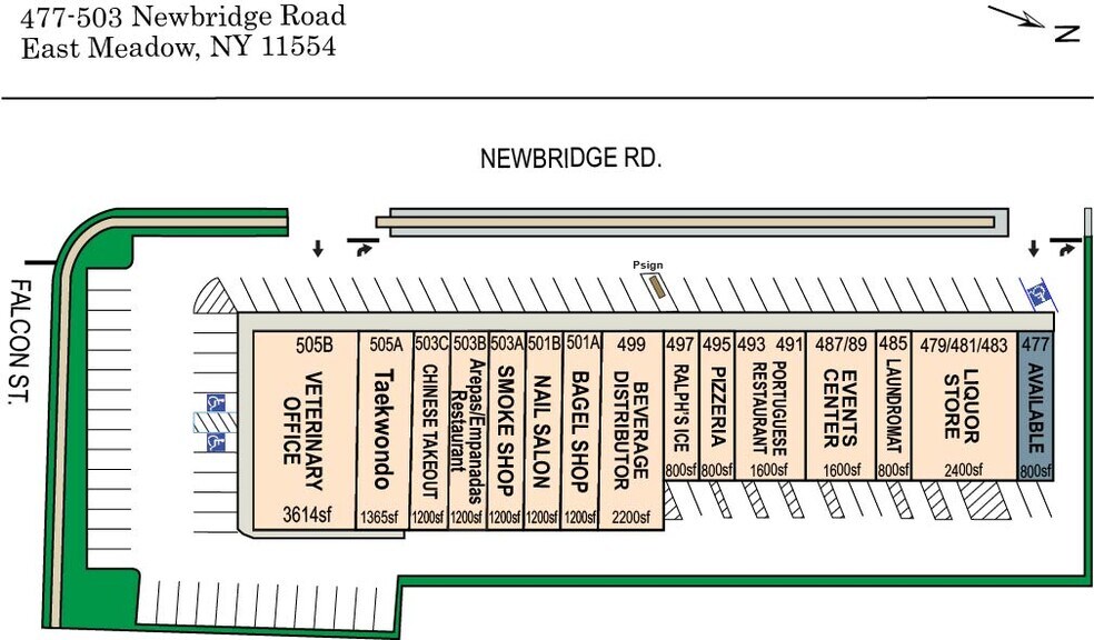 More Photos Of 477-505 Newbridge Rd, East Meadow General Retail For Lease