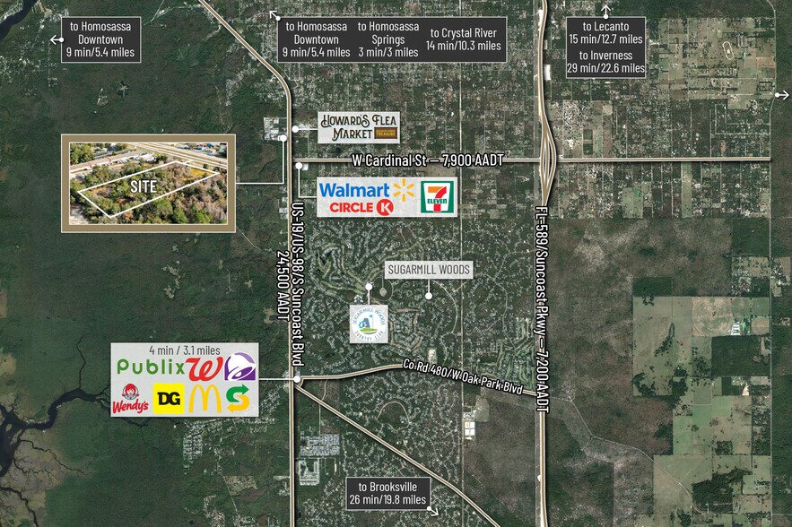 More Photos Of 6480 S Suncoast Blvd, Homosassa Land For Sale