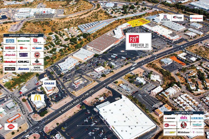 More Photos Of 250 W Mariposa Rd, Nogales General Retail For Lease