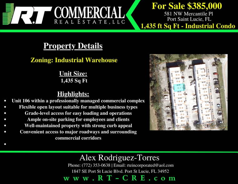 More Photos Of 581 NW Mercantile Pl, Port Saint Lucie Light Distribution For Sale