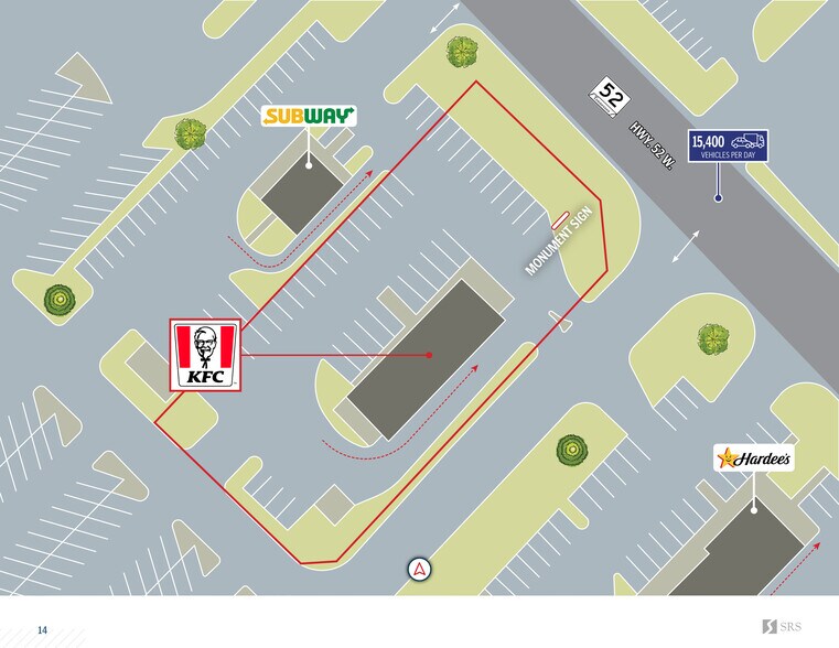 More Photos Of 451 Highway 52 Byp W, Lafayette Fast Food For Sale