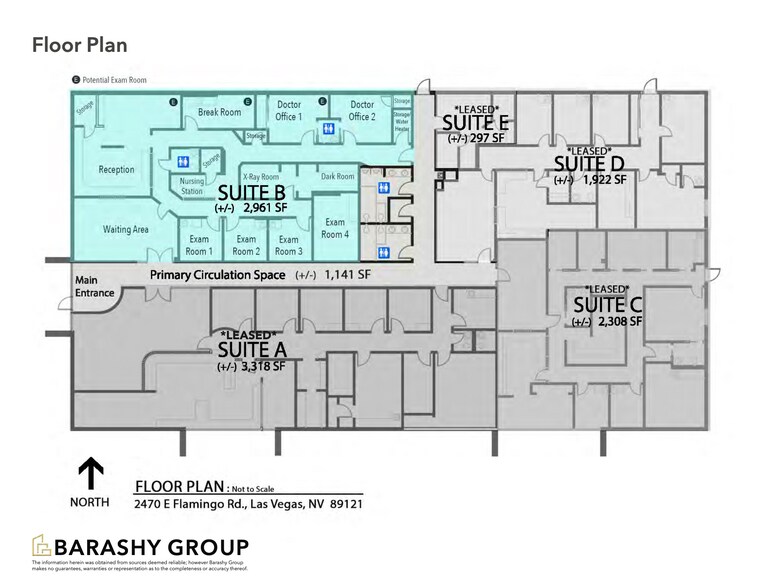More Photos Of 2470 E Flamingo Rd, Las Vegas Medical For Lease