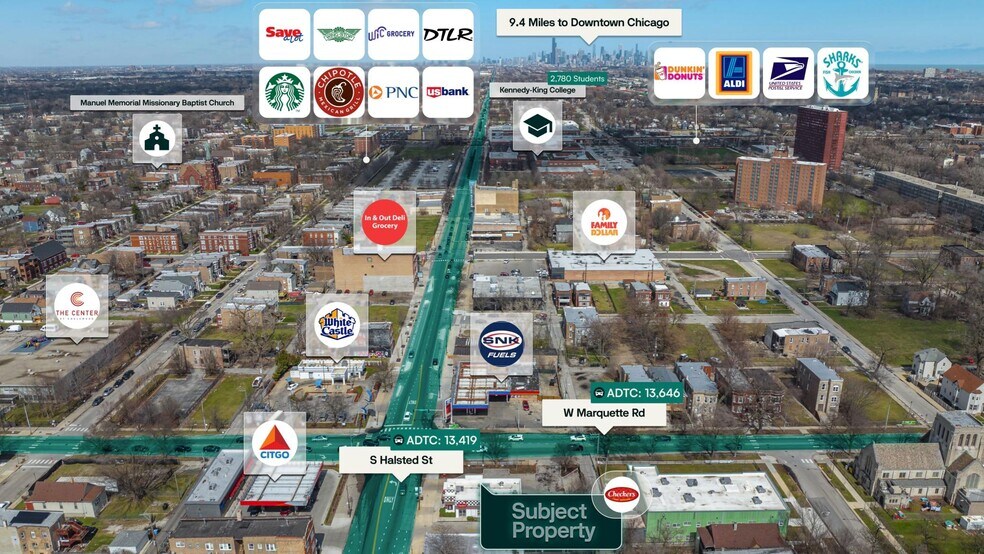 More Photos Of 6705 S Halsted St, Chicago Fast Food For Sale