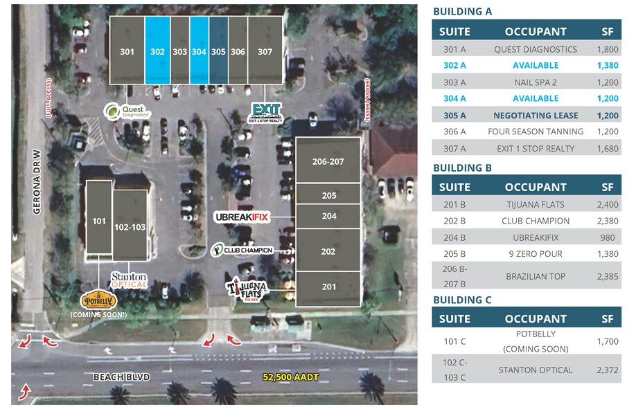 More Photos Of 13529 Beach Blvd, Jacksonville Unknown For Lease