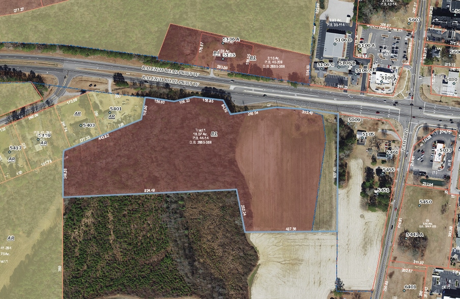 Primary Photo Of Us-264-alt Hwy @ Lamm Rd, Sims Land For Sale