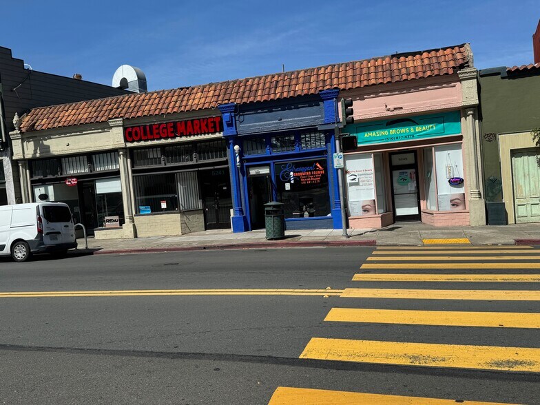 Primary Photo Of 5239 College Ave, Oakland Storefront For Sale