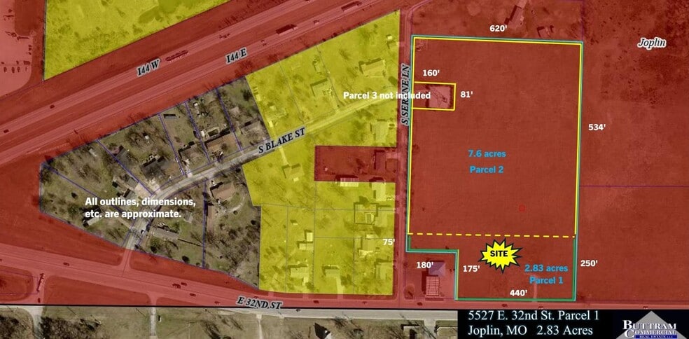 Primary Photo Of 5527 E 32nd St, Joplin Land For Sale