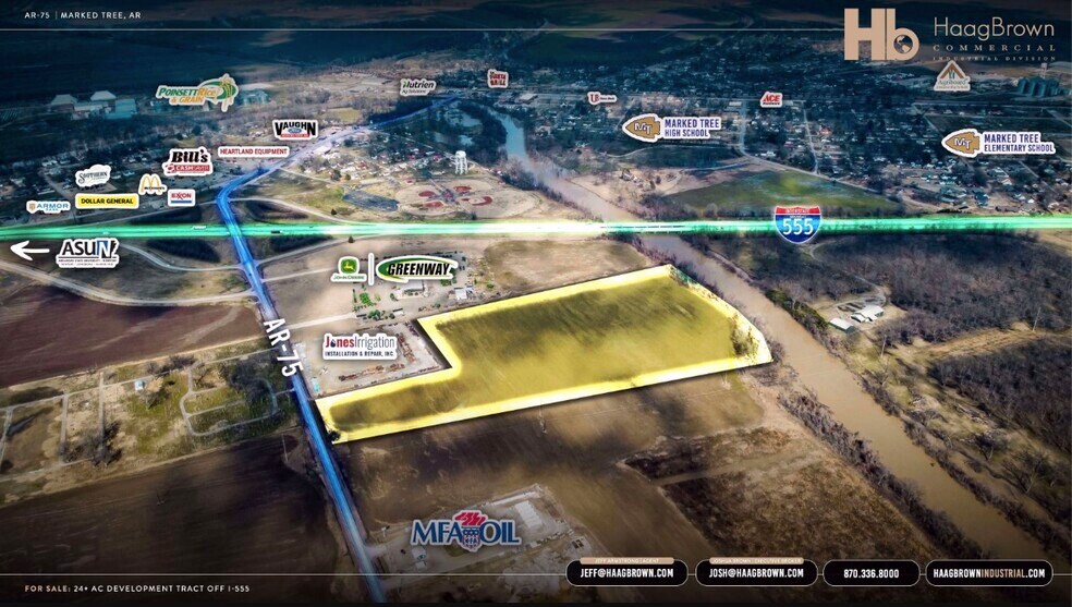 More Photos Of 7390 AR-75, Marked Tree Land For Sale