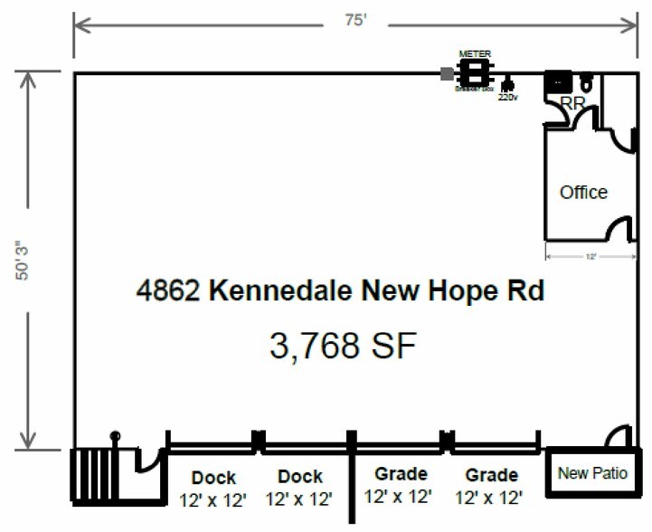 More Photos Of 4860-4862 Kennedale New Hope Rd, Fort Worth Warehouse For Lease