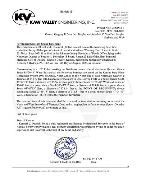 More Photos Of 33345 W. 95th St, De Soto Land For Sale