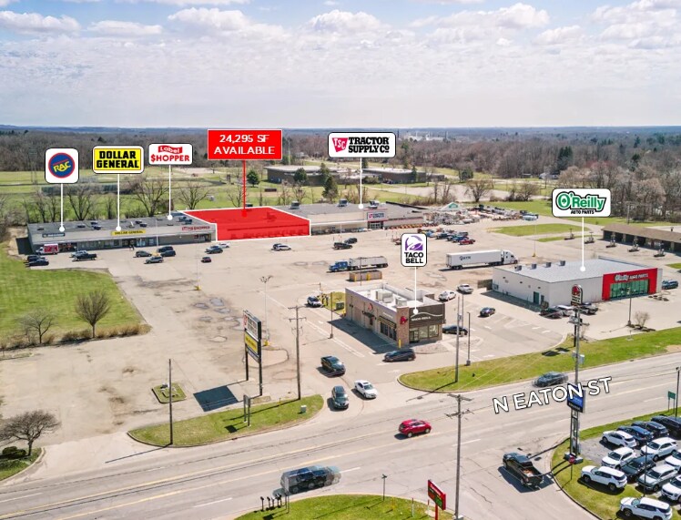 Primary Photo Of 1450 N Eaton St, Albion Storefront For Lease
