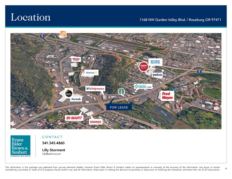 More Photos Of 1168 NW Garden Valley Blvd, Roseburg Office For Lease