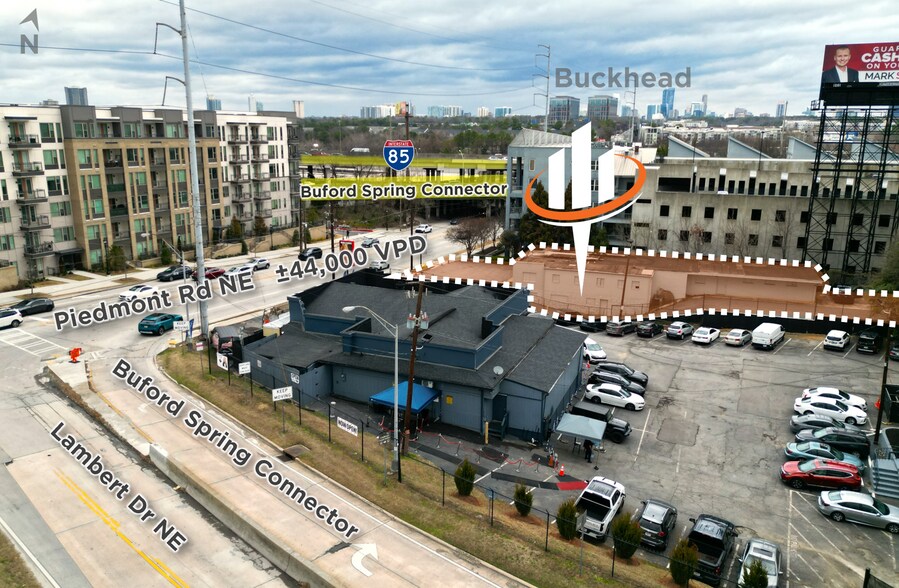 Primary Photo Of 2087 NE Piedmont Rd, Atlanta Freestanding For Sale