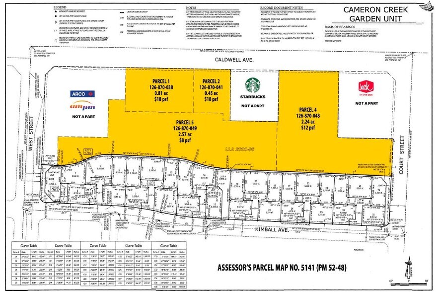 More Photos Of SWQ Caldwell & Court St, Visalia Land For Sale