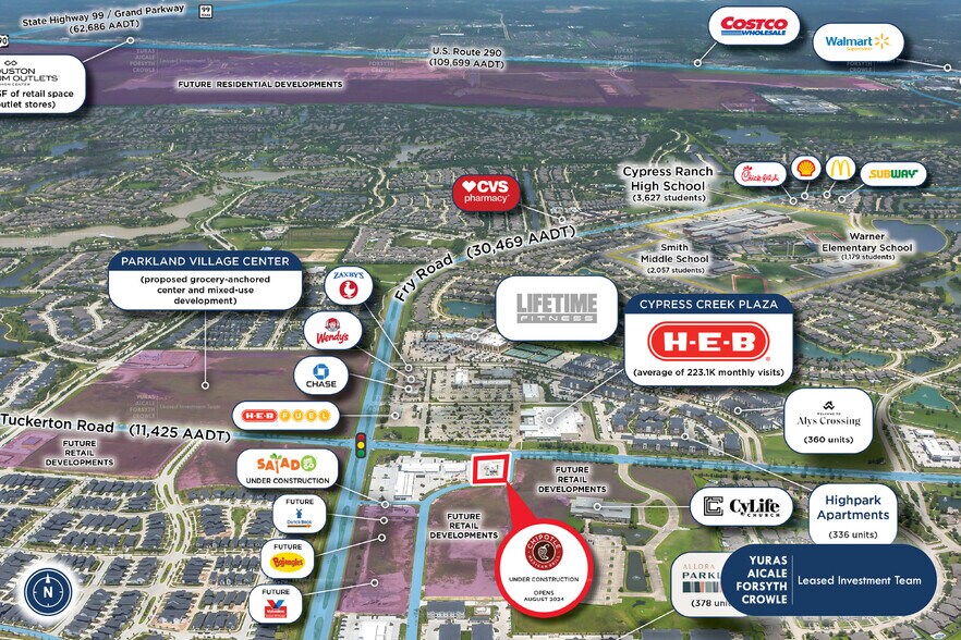 More Photos Of 20703 Tuckerton Rd, Cypress Fast Food For Sale