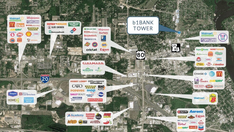 More Photos Of 2500 N 7th St, West Monroe Office For Lease