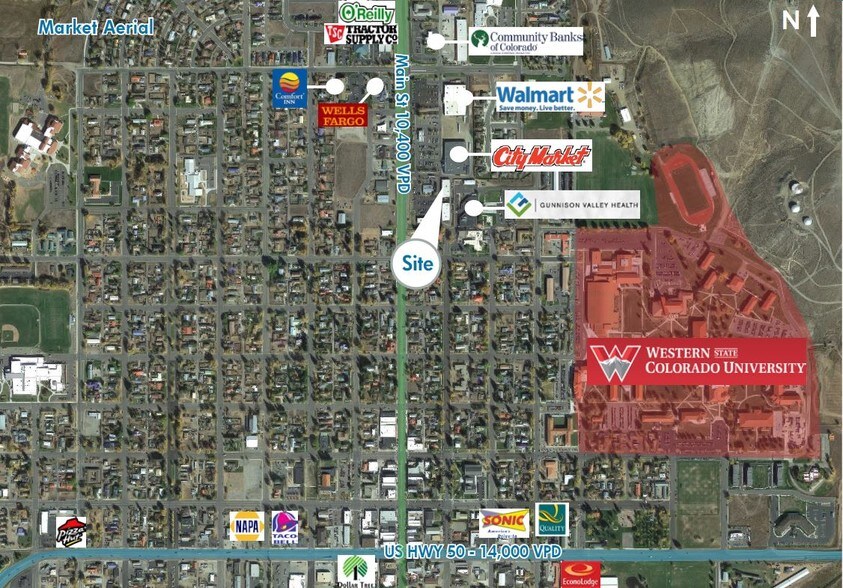 More Photos Of 800-810 N Main St, Gunnison Storefront Retail Office For Lease