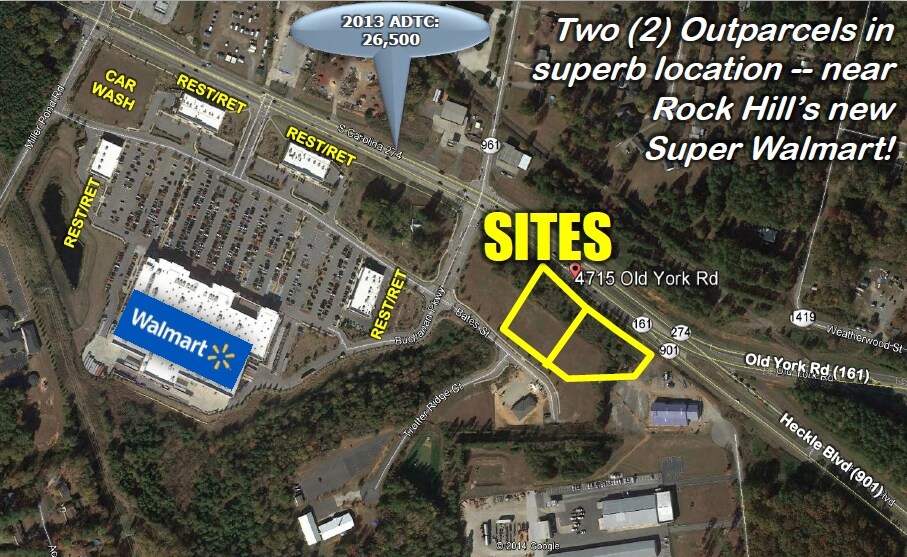 Primary Photo Of 4715 Old York Rd, Rock Hill Land For Lease