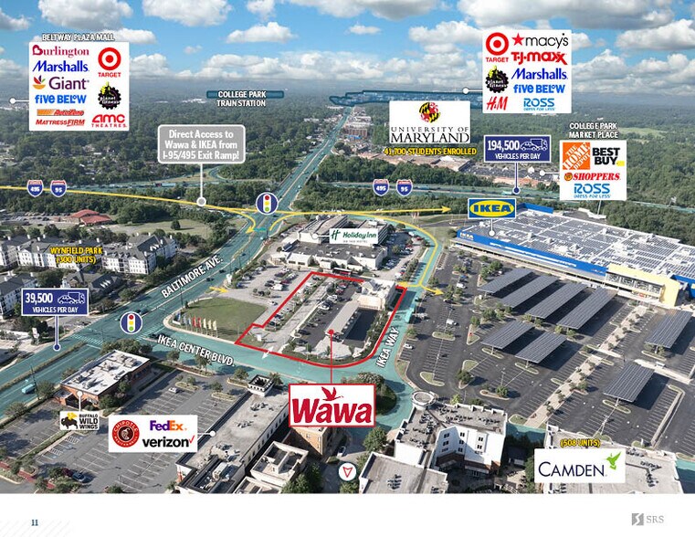 More Photos Of 10050 Baltimore Ave, College Park Service Station For Sale